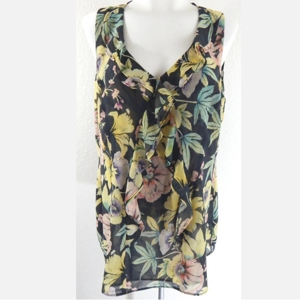 Cabi Osaka Nights Floral Tank